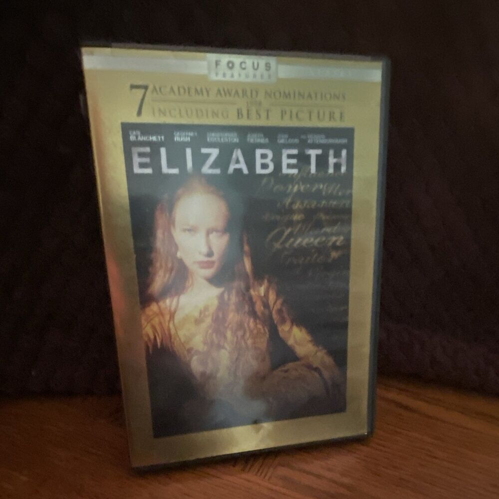 ELIZABETH DVD WIDESCREEN CATE BLANCHETT SHEKHAR KAPUR R DRAMA